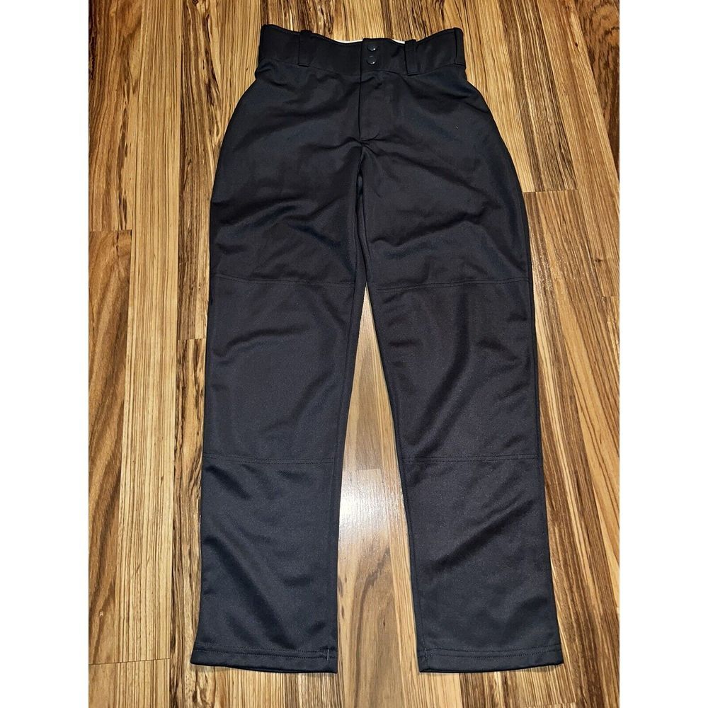 Badger Baseball Pants Boys Youth Large Dark Gray BNWOT‎